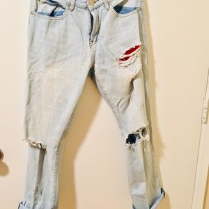 Boyfriend jeans